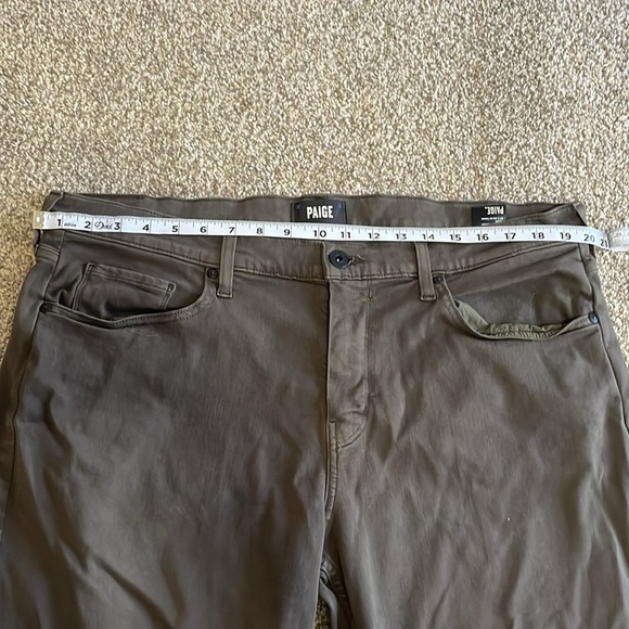 PAIGE Mens Federal Slim Straight Fit Jeans Size 38 - Picture 8 of 10